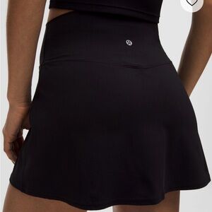 Lululemon Athletica align black high rise skirt